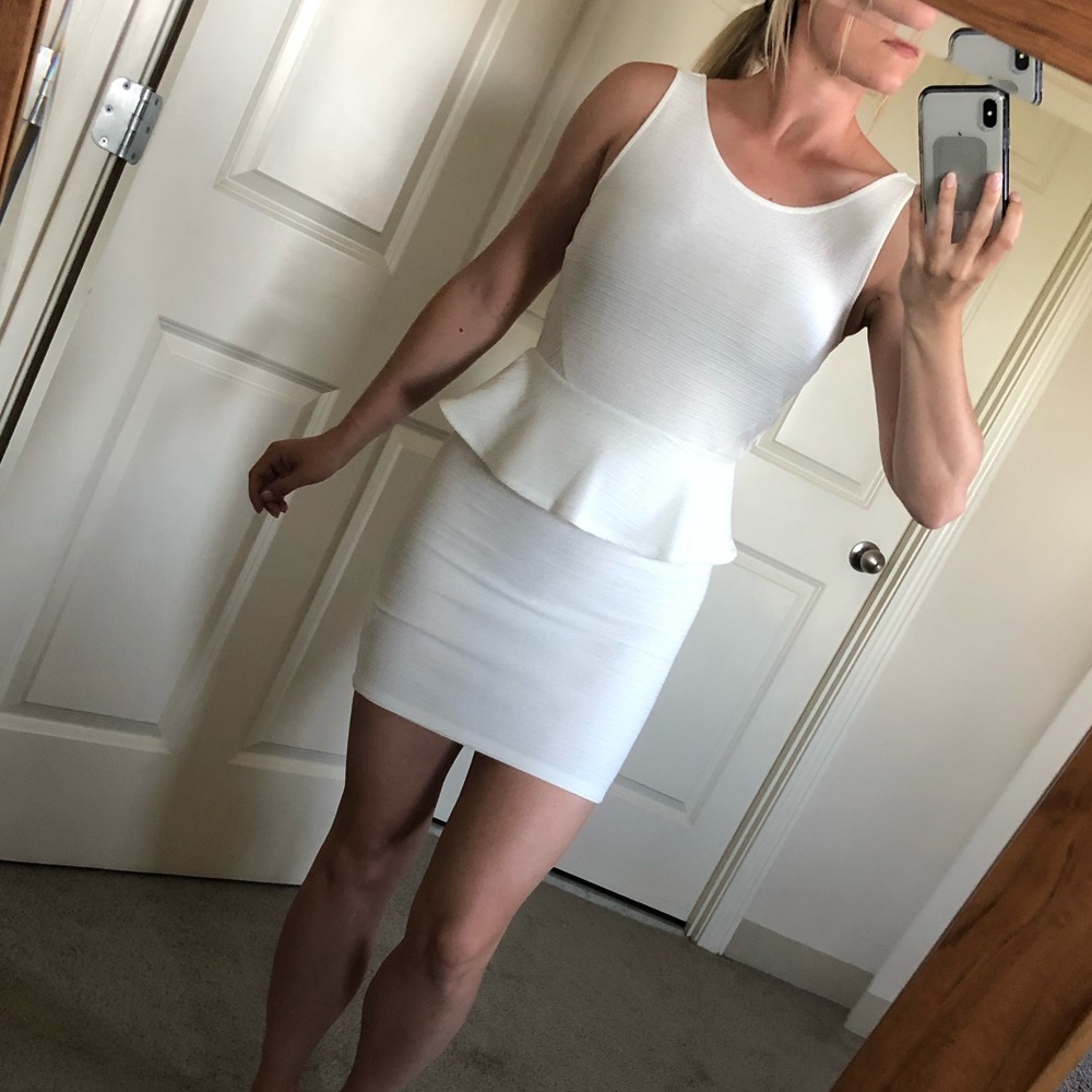 White Mini Dress